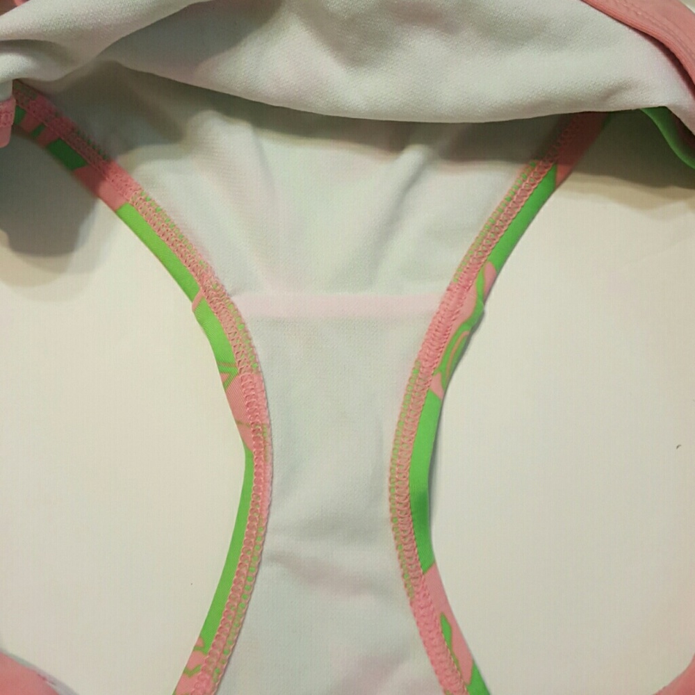 Sperry Top-Sider Pink and Green Lobster Swimsuit - Picture 6 of 6